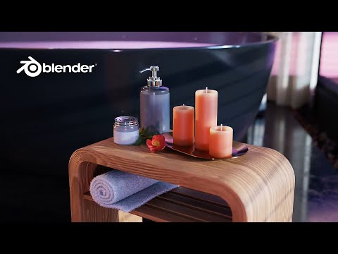 Bathrooms - Blender Asset Library 3D artwork by Stefan Radenkovic