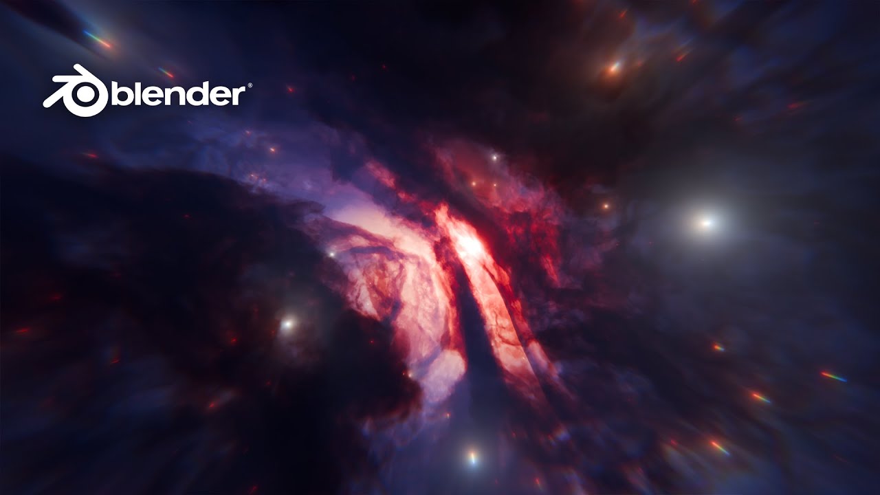 Nebula Fly Through Animation 3D artwork by Stefan Radenkovic